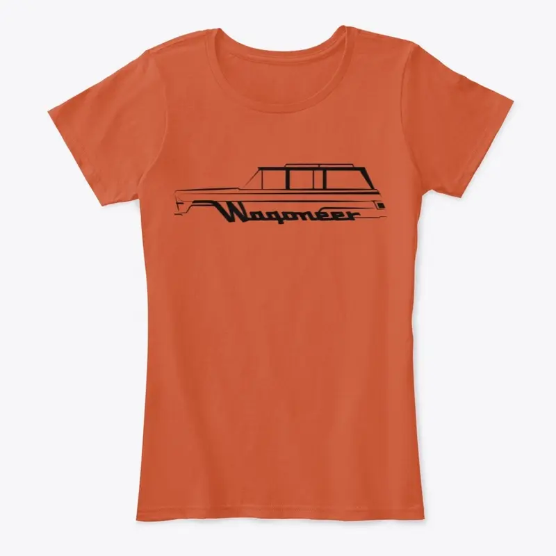 Wagoneer Trails Black logo Women's